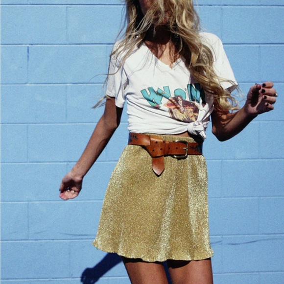 Verge Girl Rising Star Glitter Mini Skirt - Picture 7 of 8
